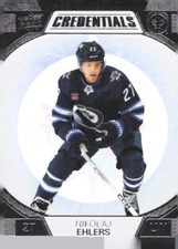 2022-23 UD Credentials Hockey Nikolaj Ehlers #99