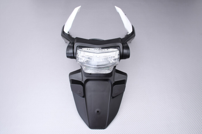 Support de plaque CBR600RR 2007-2008 type origine avec feu stop rouge