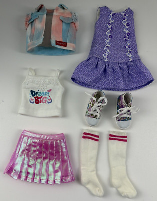Dream Big Bella Ruby Red Fashion Friends 14'' Doll Outfit w/Shoes and Extra Dress