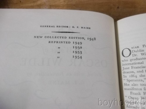 The Works of Oscar Wilde Ed. by G.F. Maine-Leather - Imagen 9 de 10