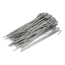 Aluminum Tie Wire for Chain Link Fence, 8 1/4" Long 9 Gauge (Bag of 100)
