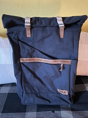 MELA Rucksack 14 L+ 5 L ansvar I 17 Zoll Backpack Freizeitrucksack Dunkelblau