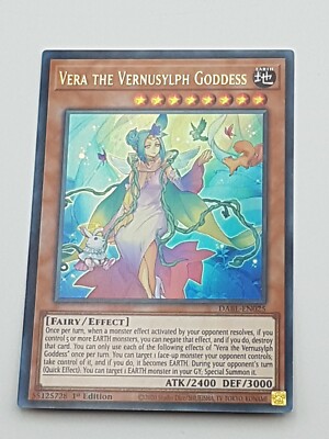 Yu-Gi-Oh! Einzelkarte Vera The Vernusylph Goddess NM