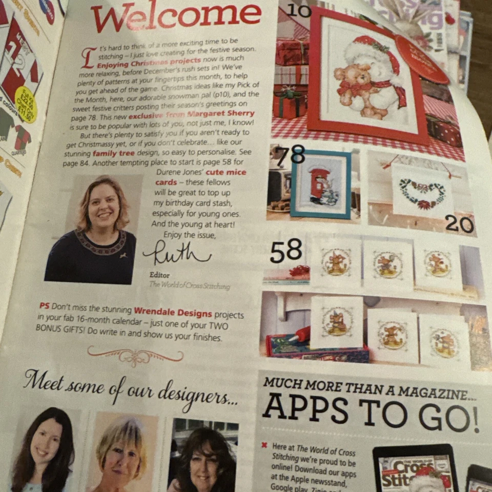 The World Of Cross Stitching magazine. Issue 247 - Christmas  - Image 3 of 4