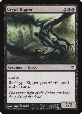 x1 Crypt Ripper Zendikar MTG 85/249 COMMON M/NM 1x