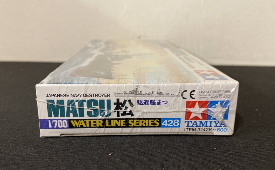 Tamiya 31428 Japanese Navy Destroyer Matsu Sealed Model Kit 1/700 Scale