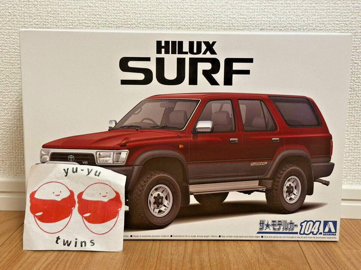 AOSHIMA 56981 Model Car 104 Toyota Vzn130g HILUX Surf Ssr-x