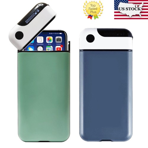Cell Phone Lock Box w/ Timer Portable Timing Lock Box for iPhone and Android USA