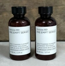 2X Perricone MD Pre:Empt Daily Foaming Cleanser  2 oz 59ml travel size NWOB