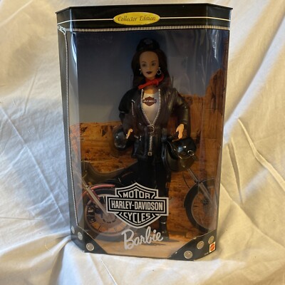 1998 COLLECTOR EDITION HARLEY-DAVIDSON BARBIE DOLL NRFB! MATTEL 22256