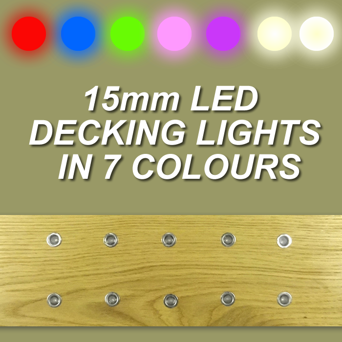 15mm LED DECKDECKINGPLINTHBARKITCHENKICKBOARD LIGHT KIT10 OR 20 Lights eBay