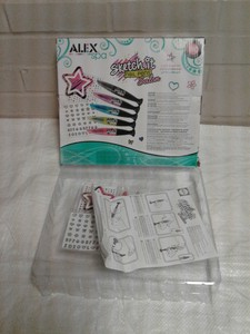 Details About Alex Spa Sketch It Nail Pens Salon Set For Girls 8 Years And Up 190 Piece Kit