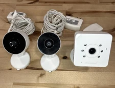 2 Alarm.com ADC-V521IR 1080P Indoor WiFi IP Camera w/ Night Vision & More **READ
