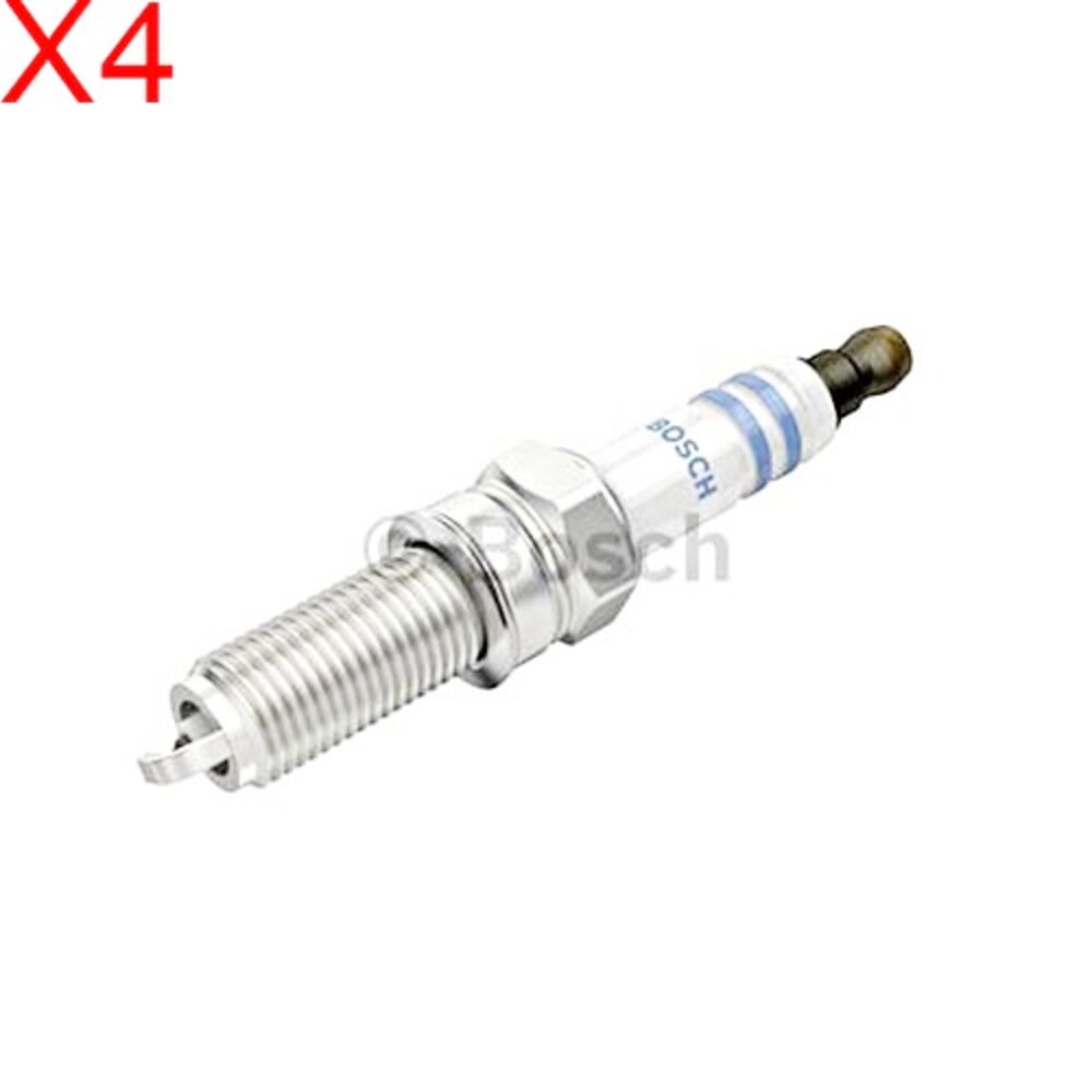 BOSCH Spark Plug x4 Petrol For MERCEDES MITSUBISHI I SMART S203 0.6-5.5L 2002-