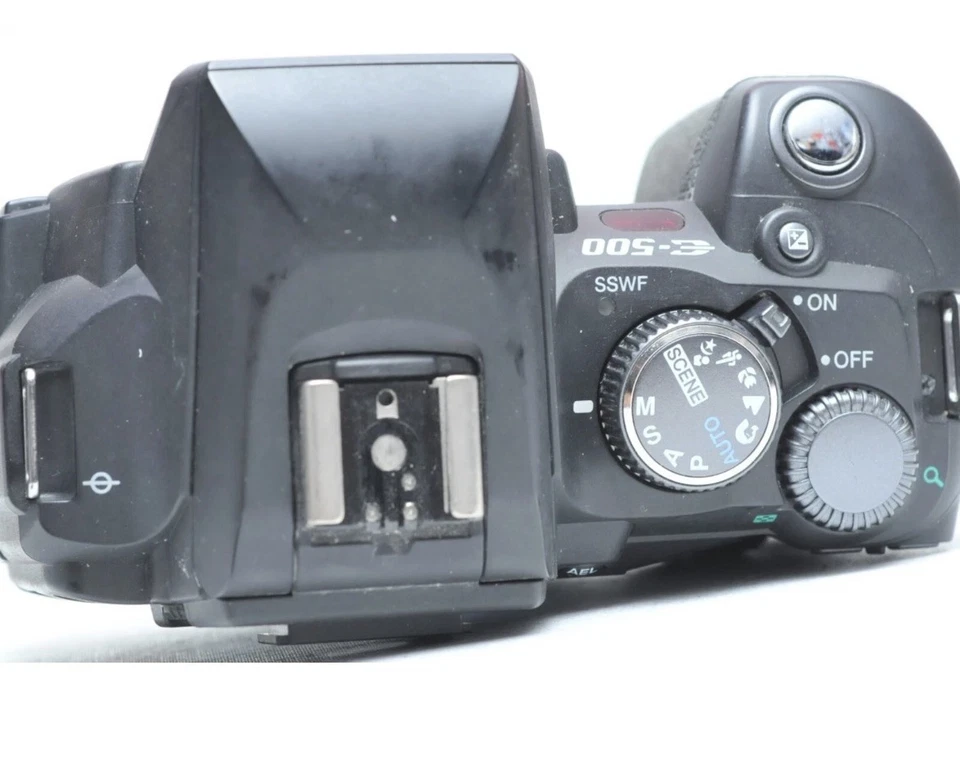 Corpo da câmera Olympus E-500 8MP quatro terços DSLR 709 - Imagem 2 de 4