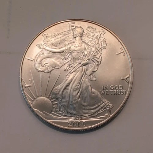 2000 American Eagle 1 oz .999 Silver Coin US Mint Business Strike