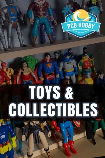 TOYS, ACTION FIGURES, & MORE W/ PCB HOBBY!! FREE SHIPPING! 7/2 W