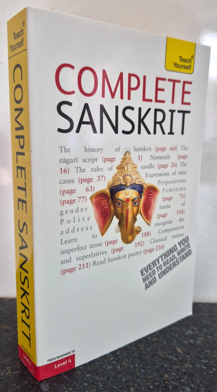 Complete Sanskrit Beginner to Intermediate Course by Michael Coulson Paperback