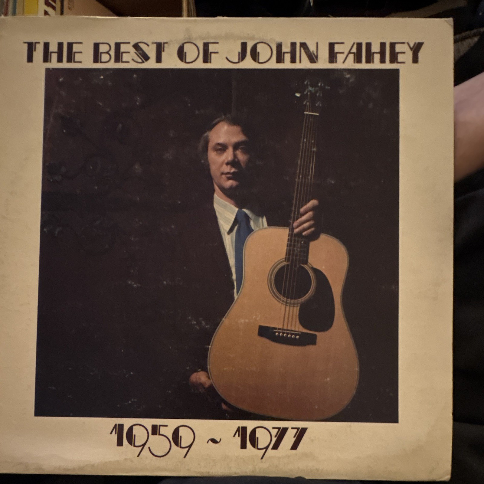John Fahey The Best Of John Fahey 1959-1977 Folk Vinyl LP Takoma C-1058