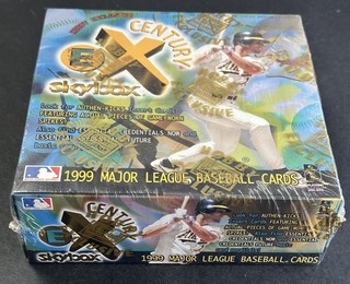 1999 Skybox E X EX Century Baseball Unopened Sealed Hobby Box Credentials