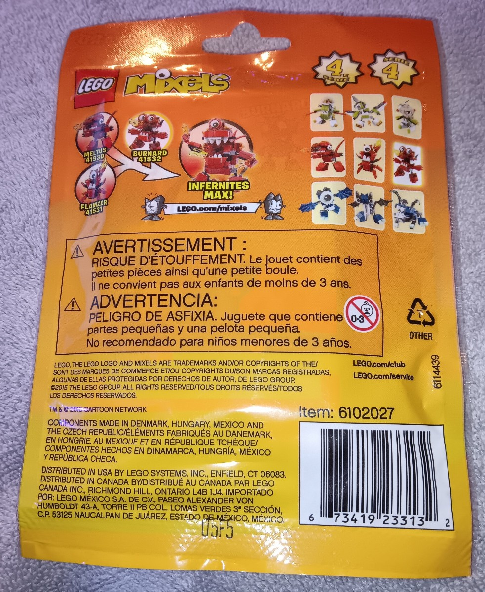 バルバルさん LEGO MIXELS: Burnard (41532) for sale online | eBay