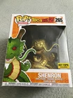 Funk Pop! Dragon Ball Z Gold Shenron 265 Hot Topic Exclusive Vaulted - C