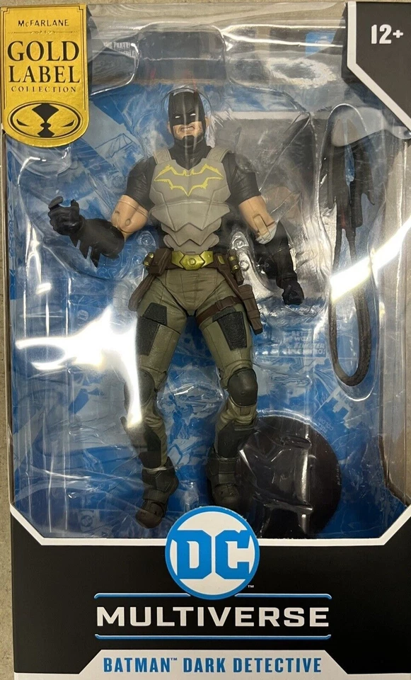 DC Comics Multiverse Gold Label эксклюзивный выпуск Batman Dark Detective - Изображение 2 из 4
