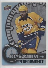 2016-17 Upper Deck Overtime Optimum Performance PK Subban #OP-18 0a4
