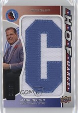2024-25 Upper Deck SP Game Used HOF Marks 23/35 Mark Recchi #HOFM-MR HOF 10no