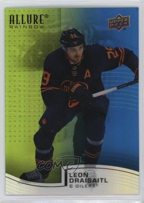2021-22 Upper Deck Allure Rainbow Green Blue 105/299 Leon Draisaitl #R-88 1q2