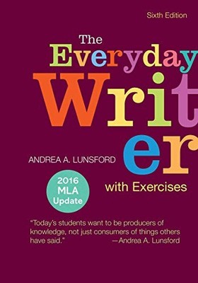 The Everyday Writer with Exercises ..., Lunsford, Andre