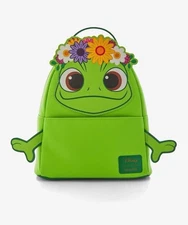 Loungefly Disney Tangled Pascal Flower Crown Mini Backpack