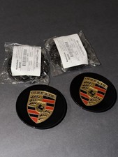 Set Of 4 Porsche Classic Hub Caps 76mm 2.99 Fits Most Porsche Wheels
