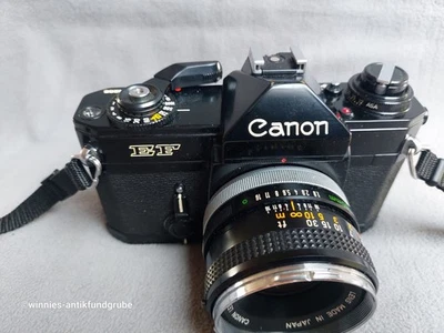Canon EF analoge Spiegelreflexkamera – Top Klassiker „Black Beauty“ - Bild 1 von 4