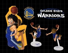 One Piece x NBA Master Stars Golden State Warriors Monkey D. Luffy Figure