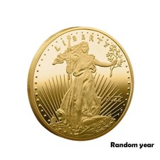 2022 American Freedom Eagle 1 OZ Gold Plated Souvenir Commemorative Coin