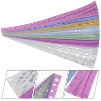 140 Pcs Sternfaltpapier Papiersterne-Streifen Origami -Papierstreifen