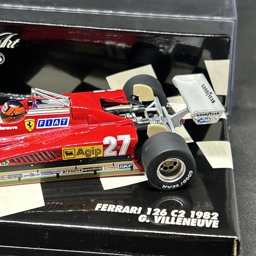 Minichamps 1:43 - FERRARI 126 C2 G. VILLENEUVE 1982 - Picture 4 of 6
