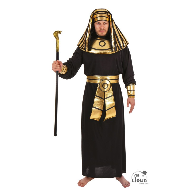 Déguisement pharaon égyptien adulte taille S/M pour soirée à thème