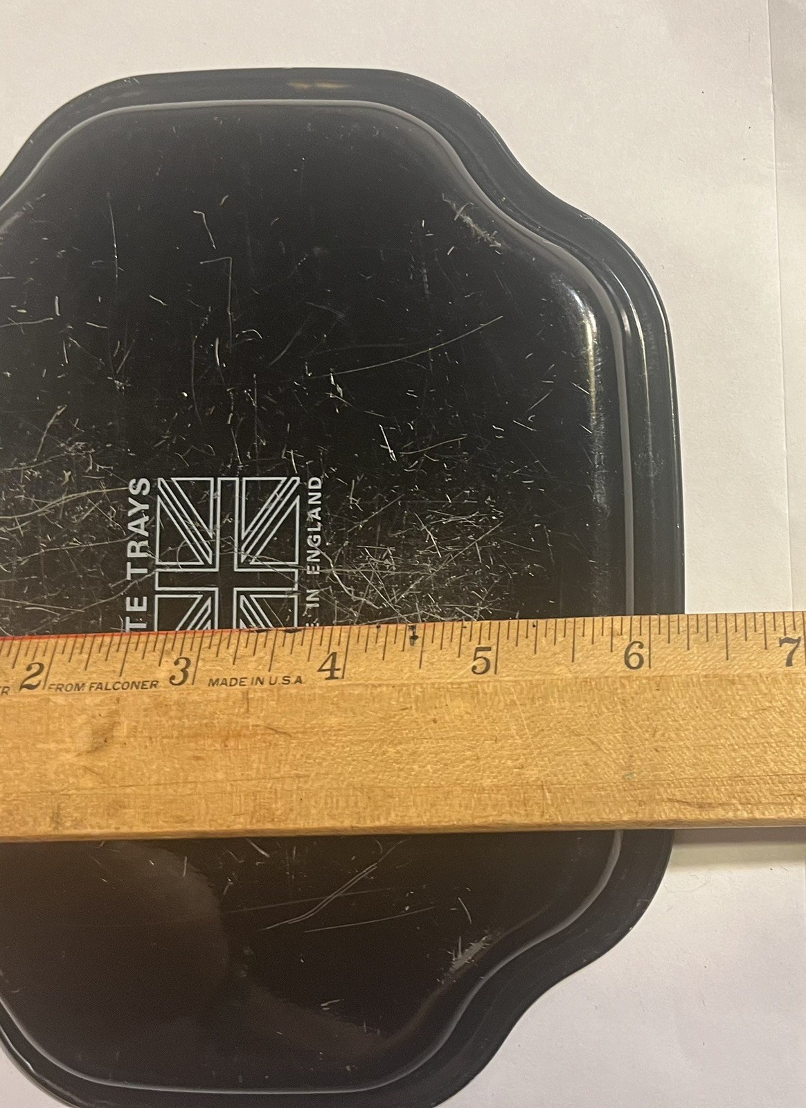 Vintage Elite Trays Made in England – Asian Inspired Chinoiserie Metal Tray