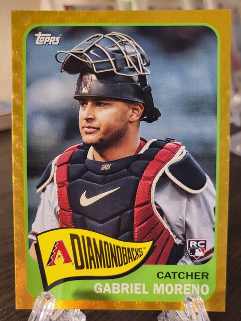 2023 Topps Archives #1/1 Gold Superfractor Gabriel Moreno RC Rookie #128