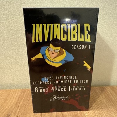 2025 Invincible Keepsake Premiere Edition Blaster Box Factory Sealed 1 Relic/Box