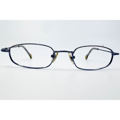 Nickelodeon Eyeglasses Blue Oval Metal Frame 45-18-130 Spongebob Squarepants