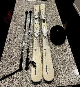 Elan Ski bundle K2 Poles Anon helmet 2 Elan skis rare deal 140 CM ENTIRE PACKAGE