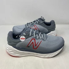 New Balance Men’s Fresh Foam X 840v1 Running Shoes Aluminum Grey/Red, Size 11 2E