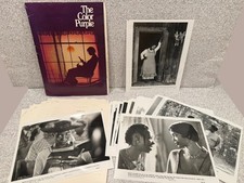 THE COLOR PURPLE Press Kit 1985 RARE VINTAGE Spielberg Winfrey Goldberg Photos