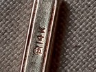  14k Cross inside of Cross Pendant with Grooves / 14k Mark  — photo 2