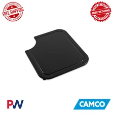 Camco RV Marine Sink Mate Cutting Board Black 12.5 x 14.5 x 0.5 Inch 43858