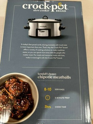 Crock-Pot SCCPVL600-S-WM1 Slow Cooker - Stainless Steel