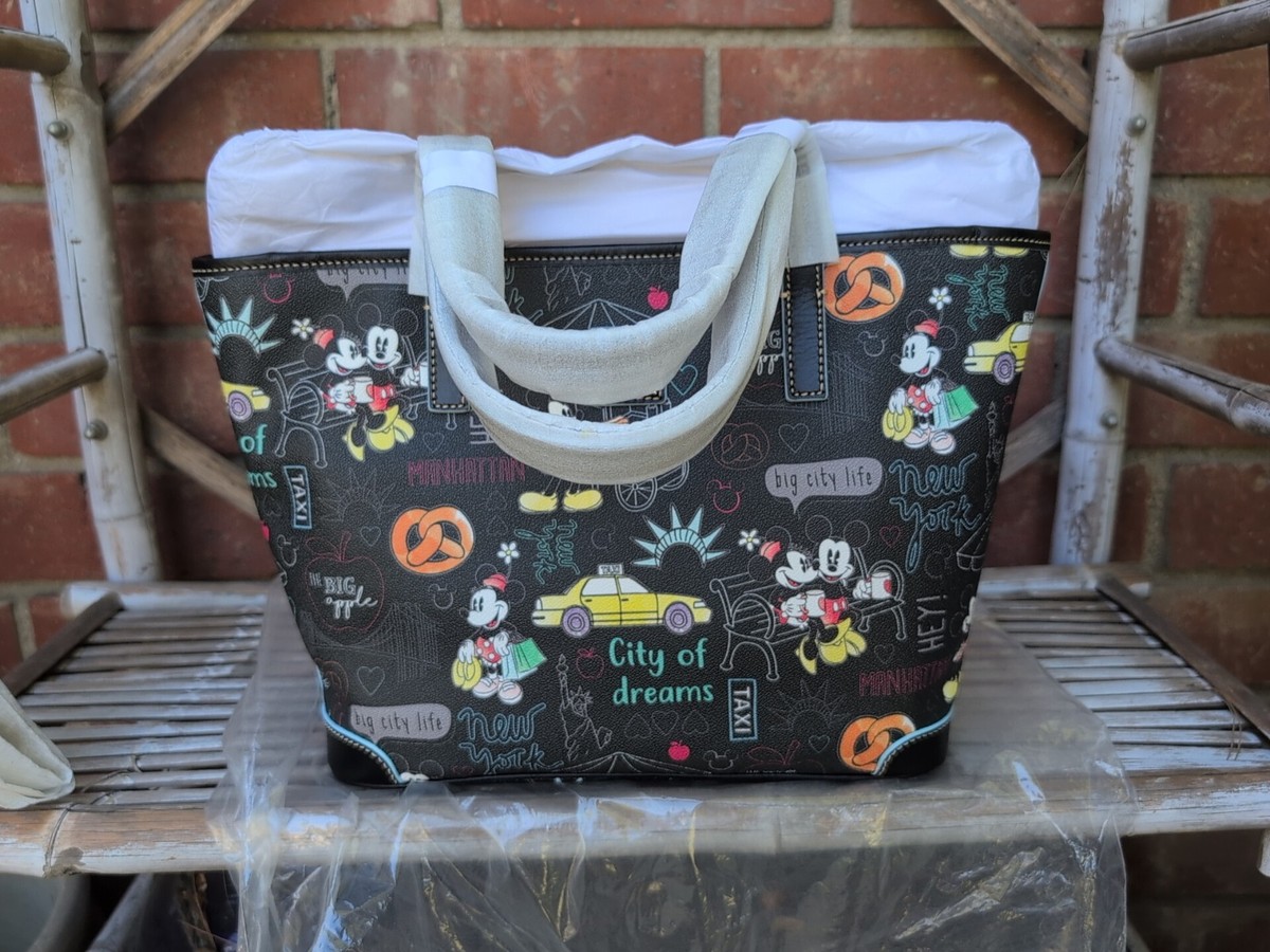 Disney Dooney Bourke New York City Mickey Minnie Mouse Tote